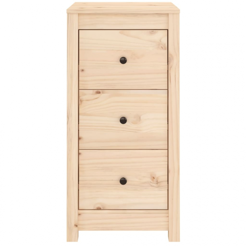 Sideboard 40x35x80 cm Massivholz Kiefer