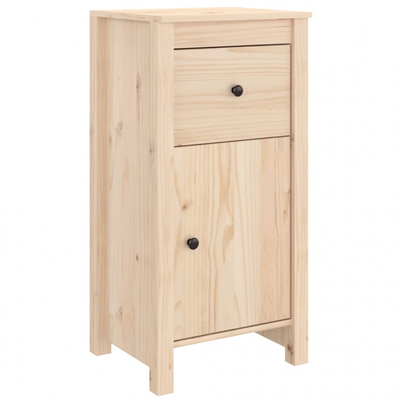 Sideboard 40x35x80 cm Massivholz Kiefer