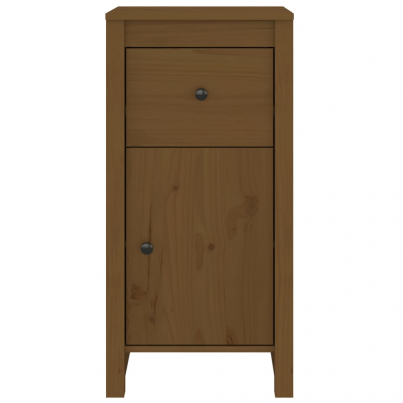 Sideboard Honigbraun 40x35x80 cm Massivholz Kiefer