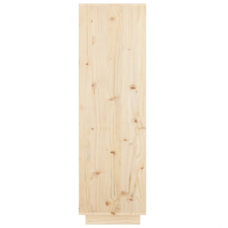 Highboard 74x35x117 cm Massivholz Kiefer