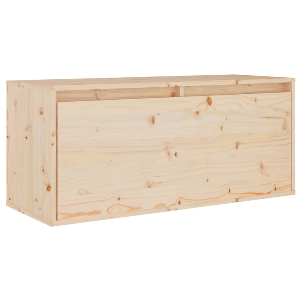 5-teiliges TV-Schrank-Set Massivholz Kiefer