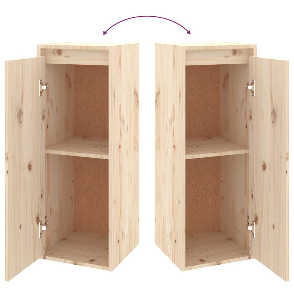 TV-Schränke 4 Stk. Massivholz Kiefer