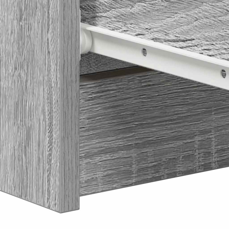 Sideboard Grau Sonoma 60x35x98,5 cm Holzwerkstoff