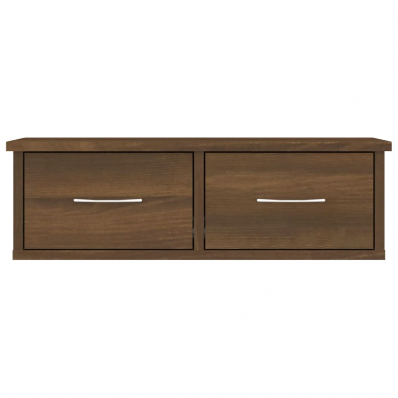Wandschrank Braun Eichen-Optik 60x26x18,5 cm Holzwerkstoff