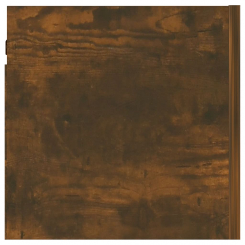 TV-Wandschränke 2 Stk. Räuchereiche 30,5x30x30 cm