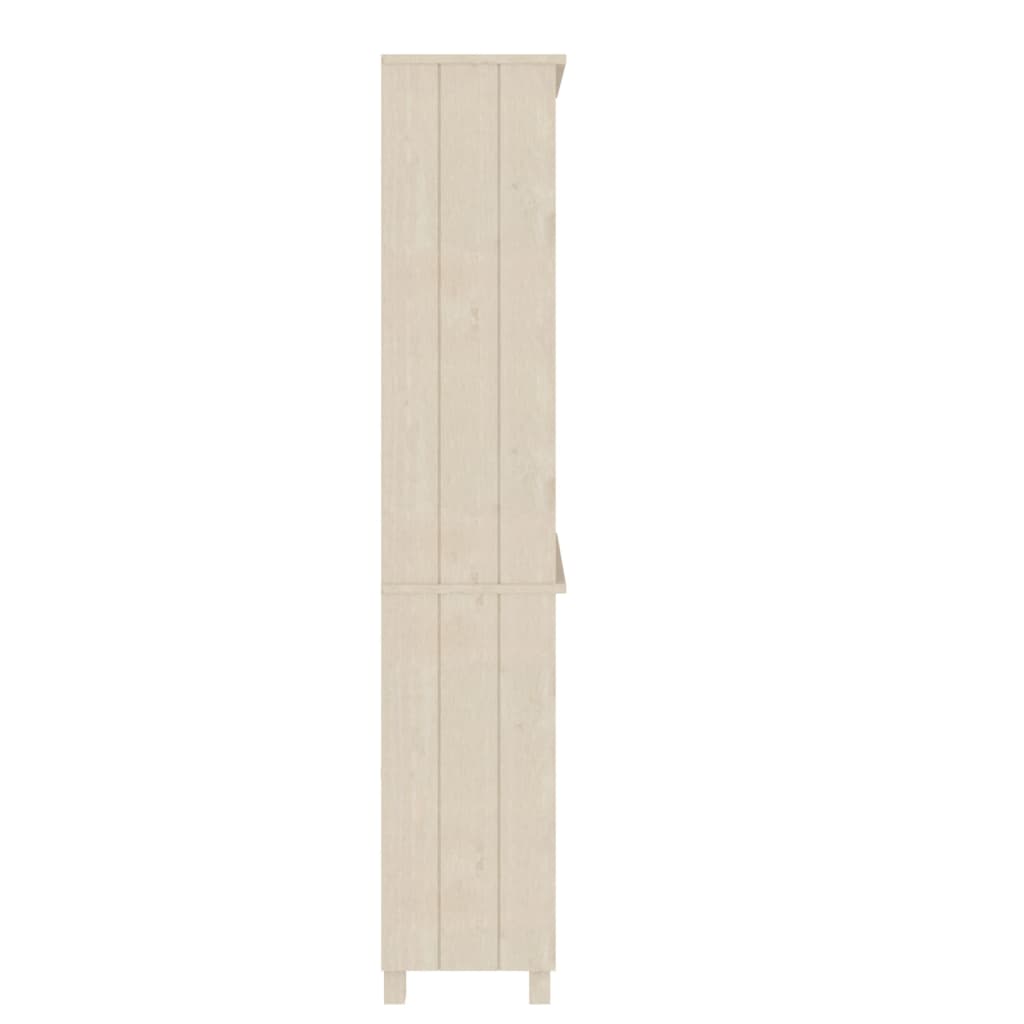 Highboard HAMAR Massivholz Kiefer Honigbraun