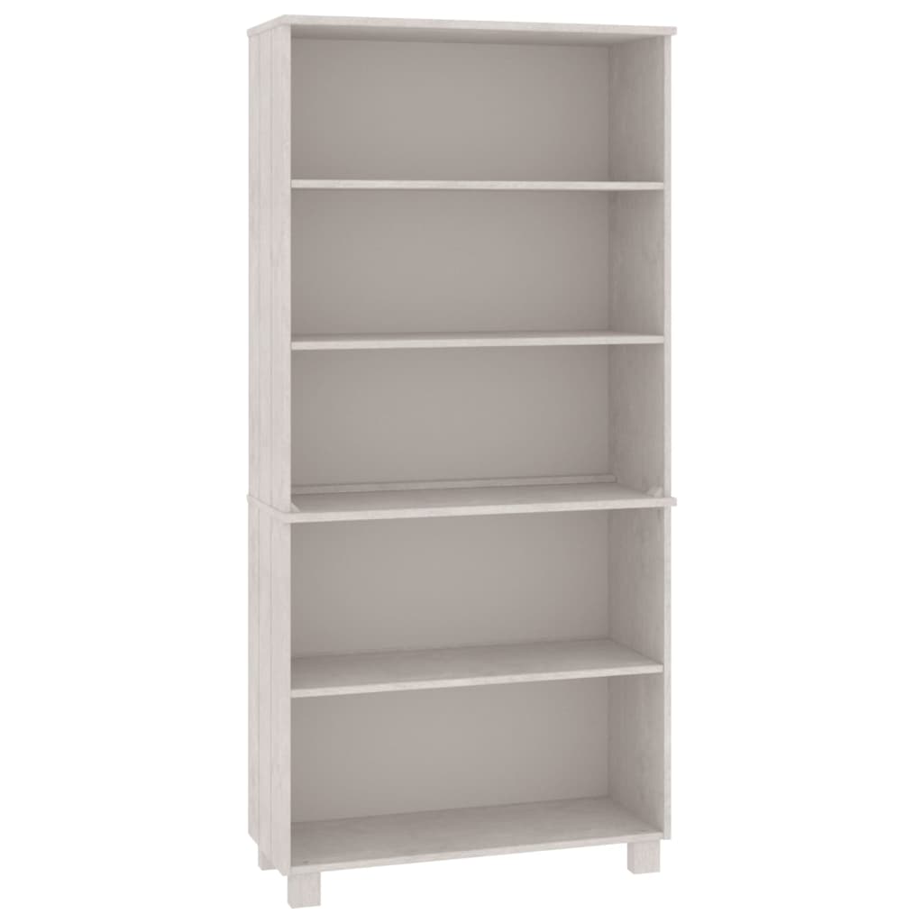 Highboard HAMAR Massivholz Kiefer Weiß