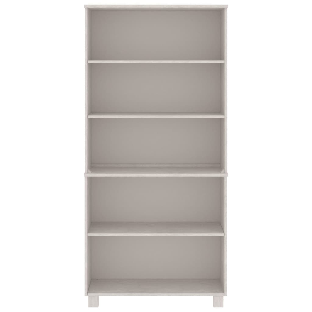 Highboard HAMAR Massivholz Kiefer Weiß
