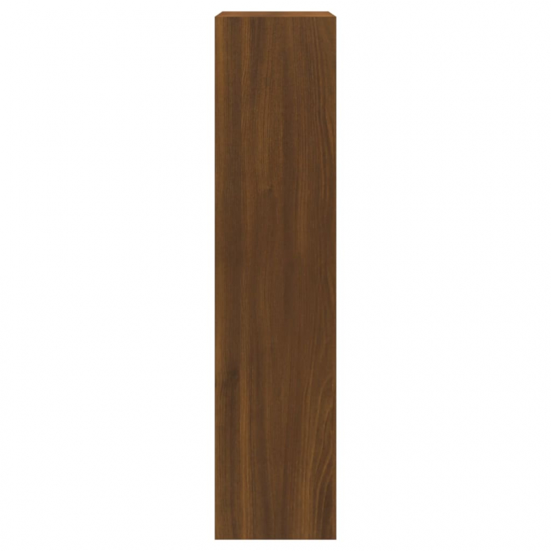 Schuhschrank Braun Eichen-Optik 63x24x103 cm Holzwerkstoff