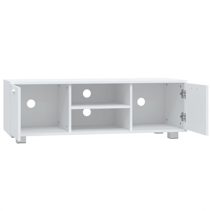 TV-Schrank Weiß 120x40,5x35 cm Holzwerkstoff
