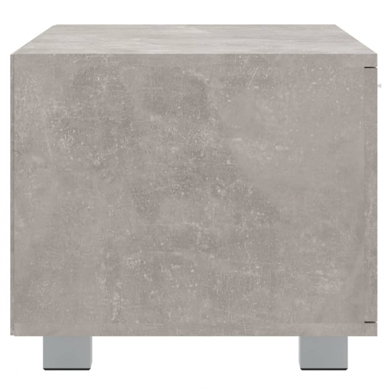 TV-Schrank Betongrau 120x40,5x35 cm Holzwerkstoff