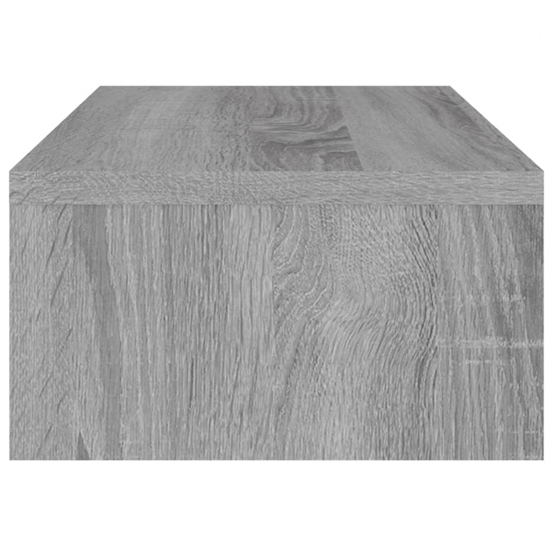 Monitorständer Grau Sonoma 42x24x13 cm Holzwerkstoff