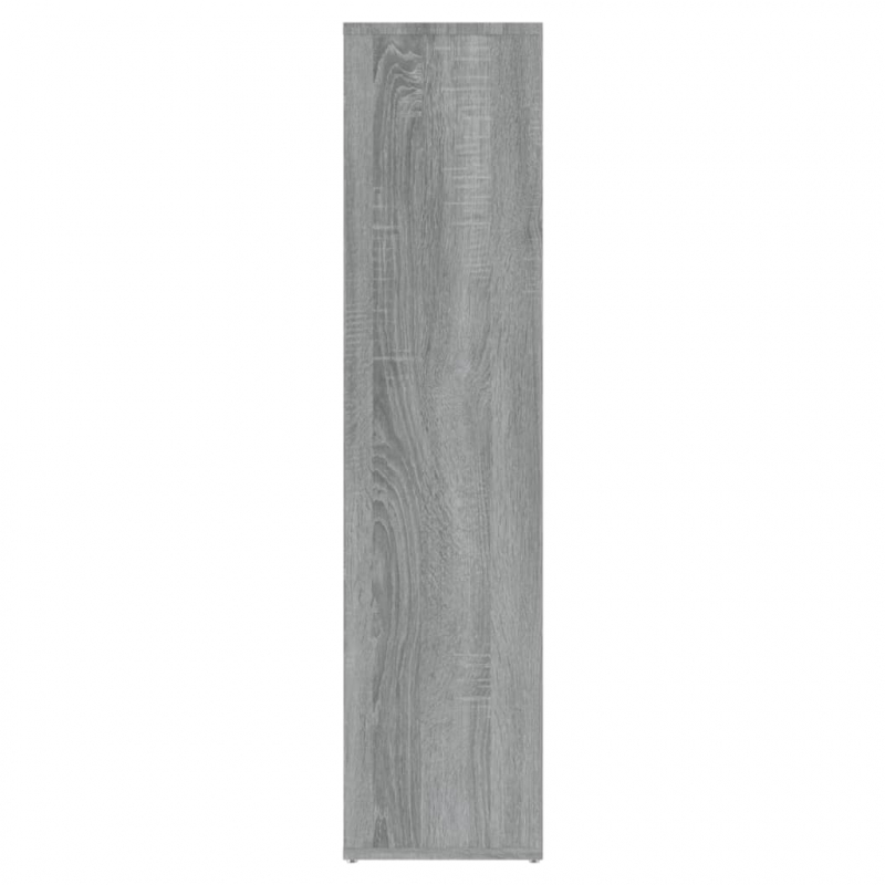 Bücherschrank Grau Sonoma 50x25x106 cm