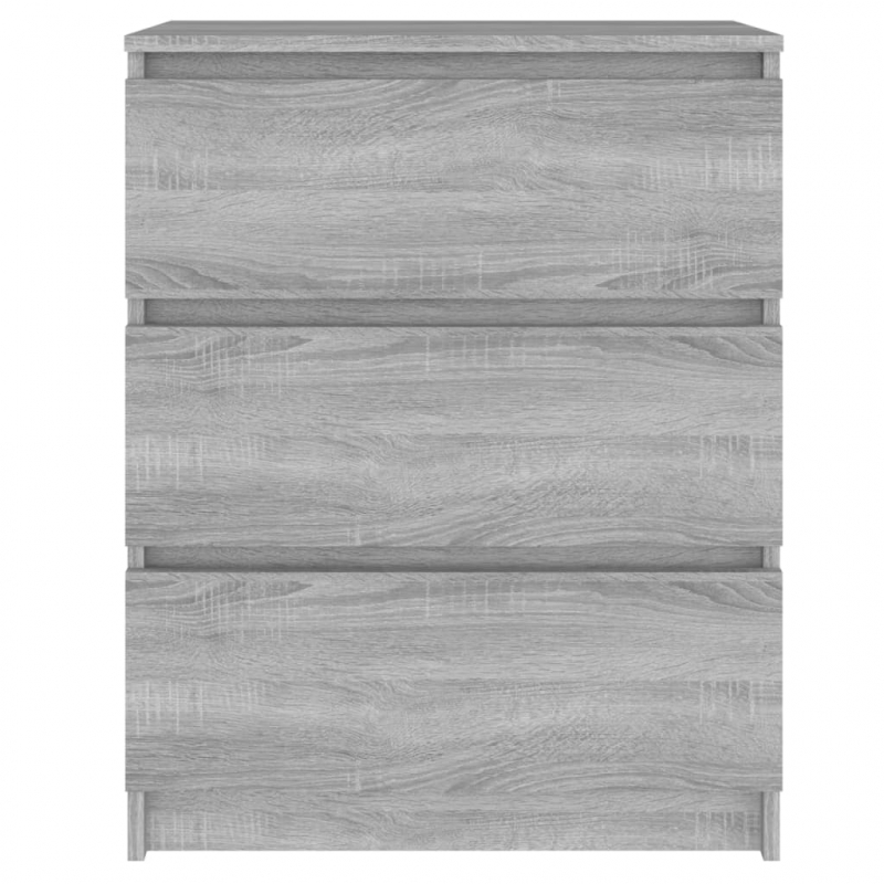 Sideboard Grau Sonoma 60x35x76 cm Holzwerkstoff
