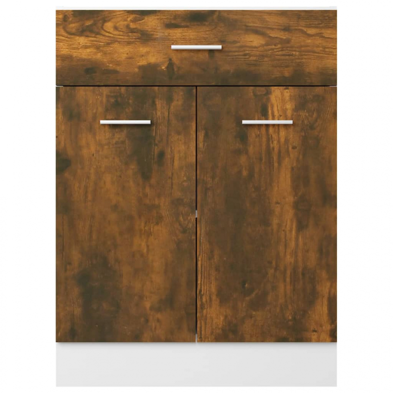 Unterschrank mit Schublade Lyon Räuchereiche 60x46x81,5 cm