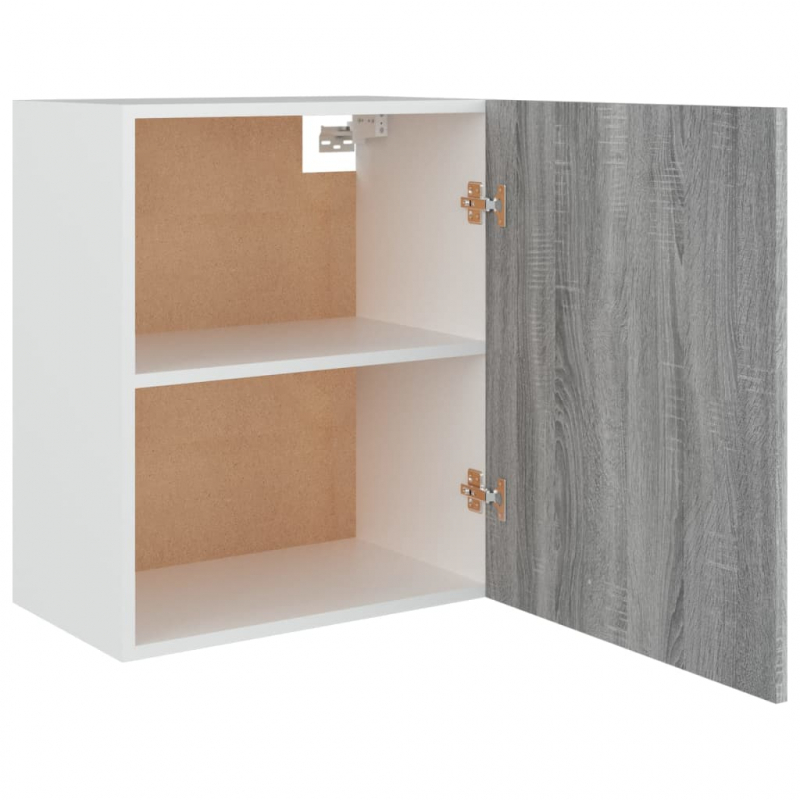 Hängeschrank Grau Sonoma 50x31x60 cm Holzwerkstoff