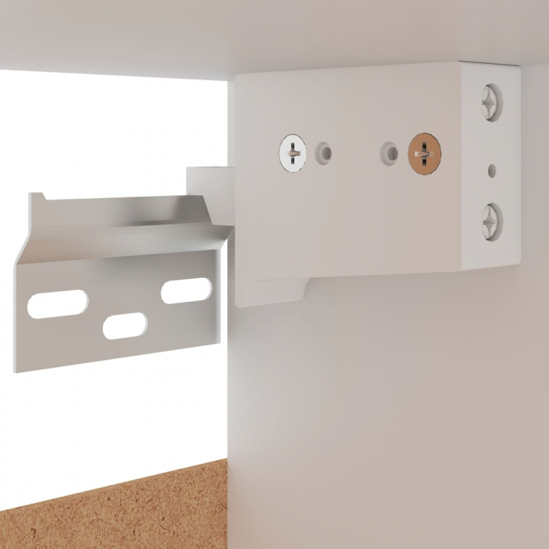 Hängeschrank Lyon Braun Eichen-Optik 50x31x60 cm Holzwerkstoff