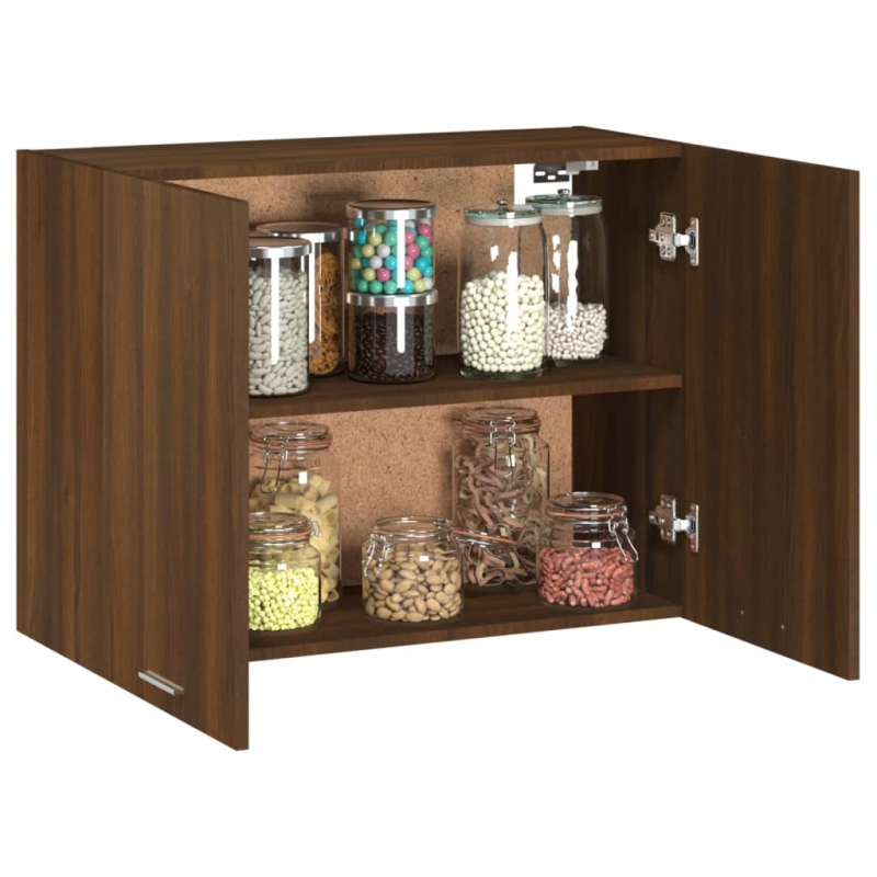 Hängeschrank Lyon Braun Eichen-Optik 80x31x60 cm Holzwerkstoff