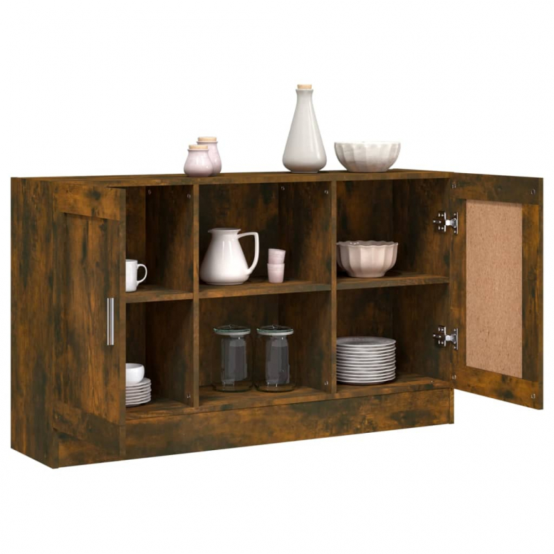 Sideboard Räuchereiche 120x30,5x70 cm Holzwerkstoff