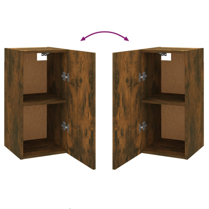 TV-Schrank Räuchereiche 30,5x30x60 cm Holzwerkstoff