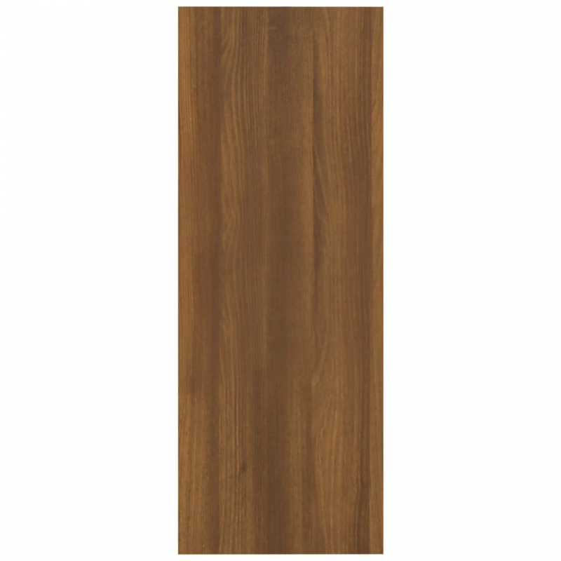 Konsolentisch Braun Eichen-Optik 105x30x80 cm Holzwerkstoff