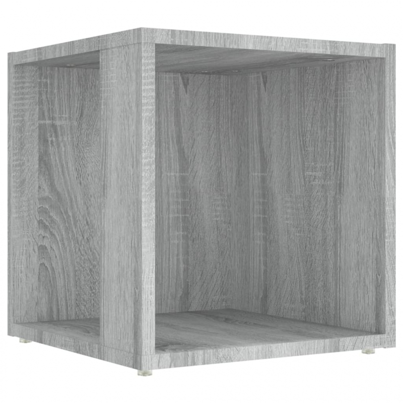 Beistelltisch Grau Sonoma 33x33x34,5 cm Holzwerkstoff