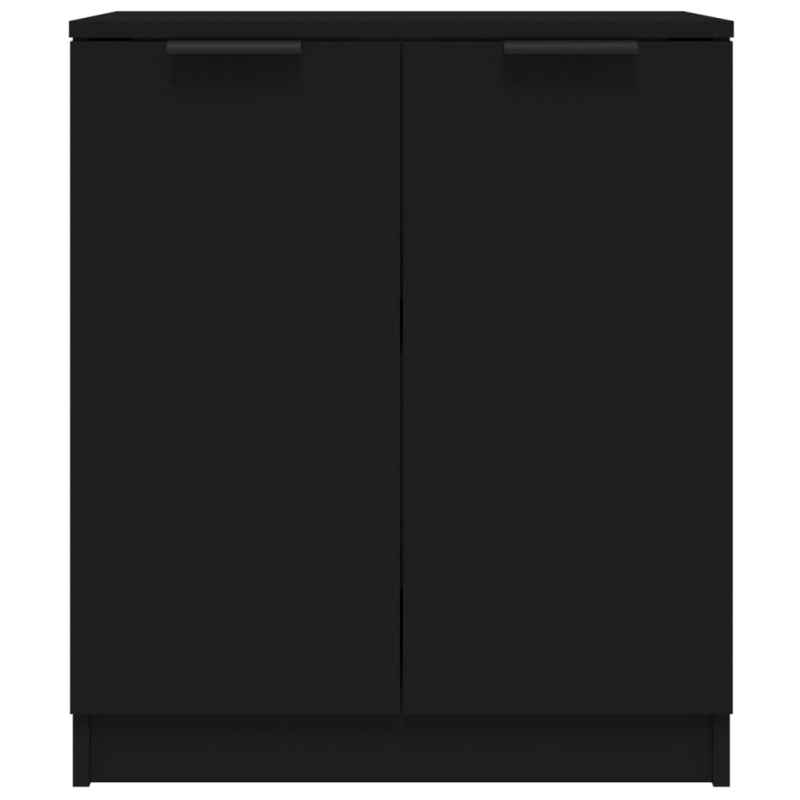 Sideboard Schwarz 60x30x70 cm Holzwerkstoff