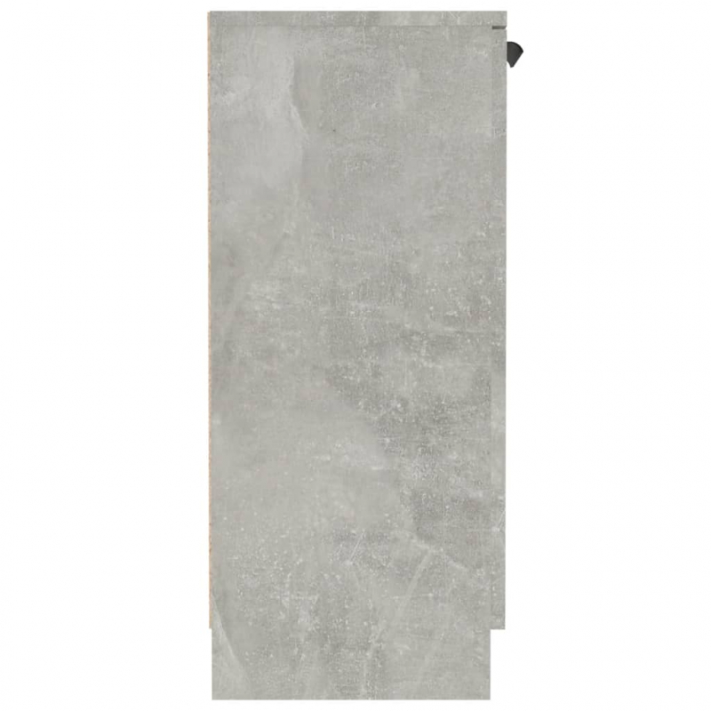Sideboard Betongrau 60x30x70 cm Holzwerkstoff