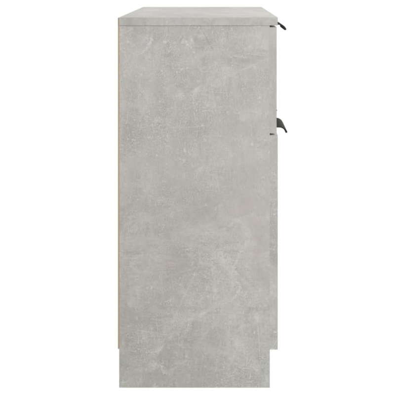 Sideboard Betongrau 60x30x70 cm Holzwerkstoff