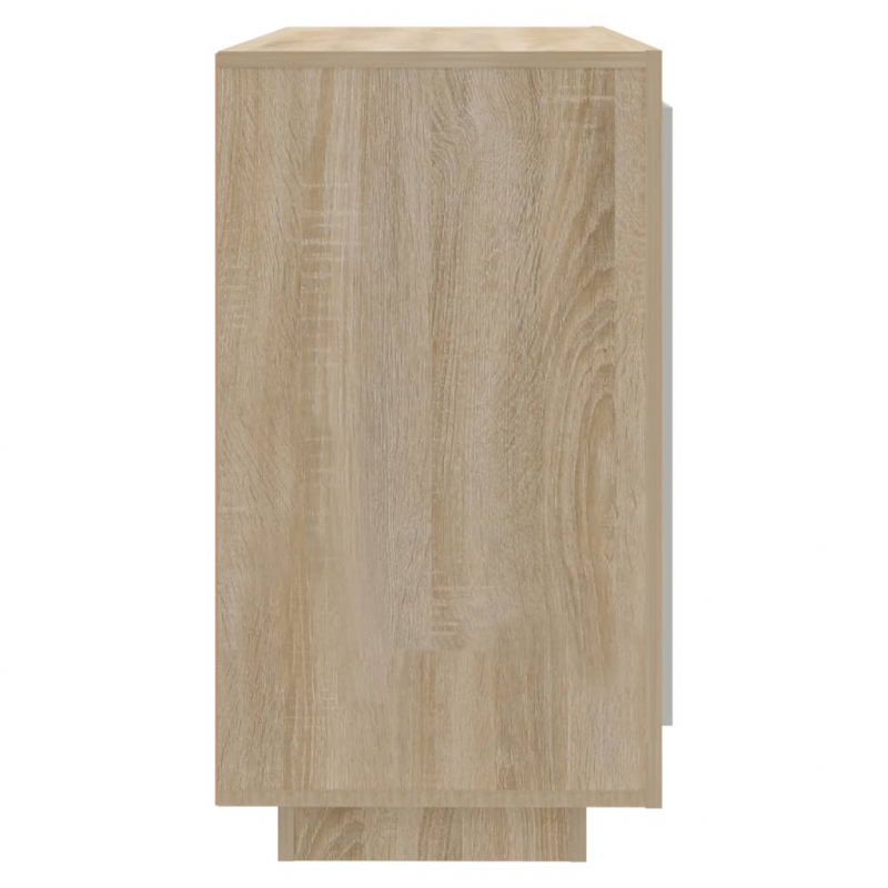 Sideboard Sonoma-Eiche 80x40x75 cm Holzwerkstoff