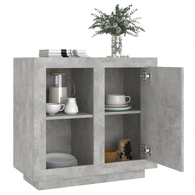 Sideboard Betongrau 80x40x75 cm