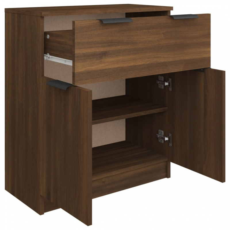 Sideboard Braun Eichen-Optik 60x30x70 cm Holzwerkstoff