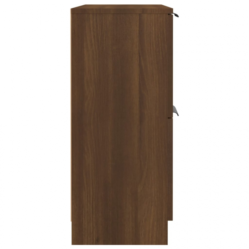 Sideboard Braun Eichen-Optik 60x30x70 cm Holzwerkstoff