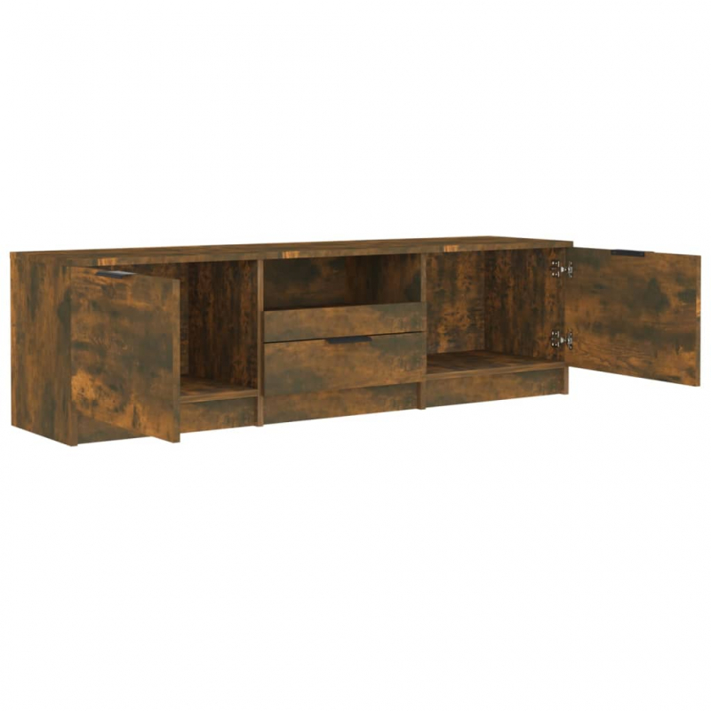 TV-Schrank Räuchereiche 140x35x40 cm Holzwerkstoff