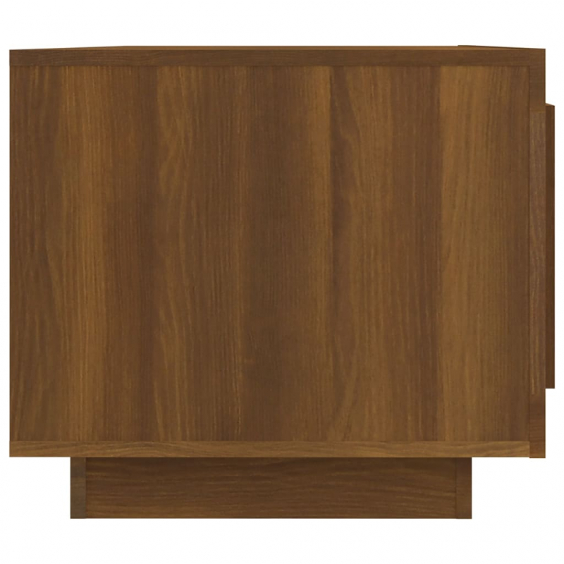 Couchtisch Braun Eichen-Optik 102x50x45 cm Holzwerkstoff
