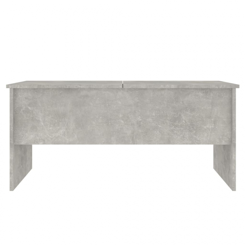 Couchtisch Betongrau 102x50,5x46,5 cm Holzwerkstoff