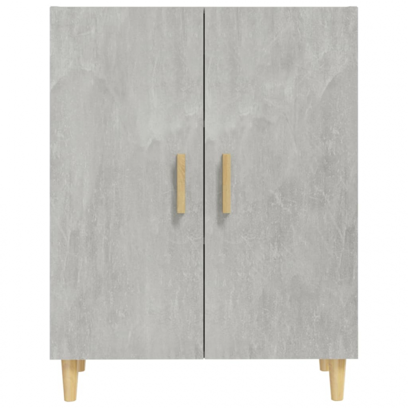 Sideboard Betongrau 70x34x90 cm Holzwerkstoff