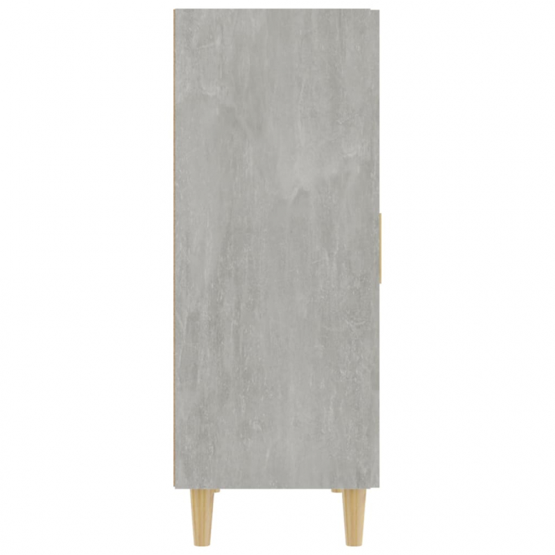 Sideboard Betongrau 70x34x90 cm Holzwerkstoff