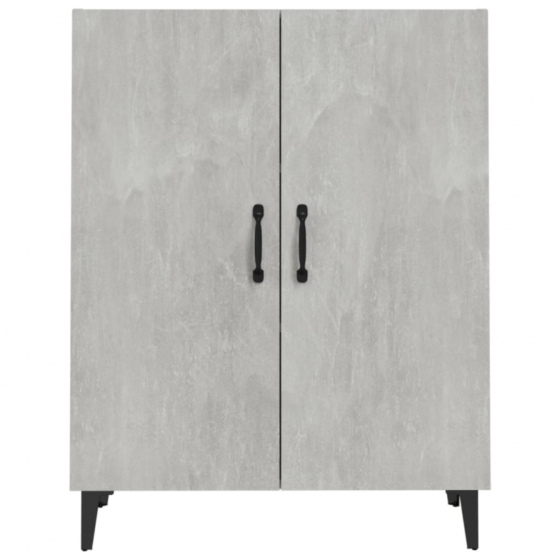 Sideboard Betongrau 70x34x90 cm Holzwerkstoff