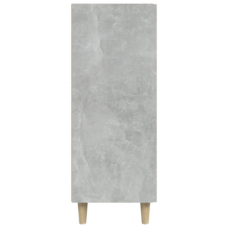 Sideboard Betongrau 69,5x34x90 cm Holzwerkstoff