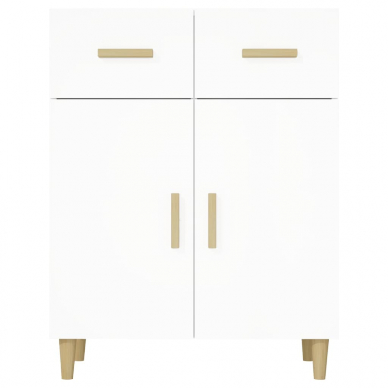 Sideboard Weiß 69,5x34x89 cm Holzwerkstoff