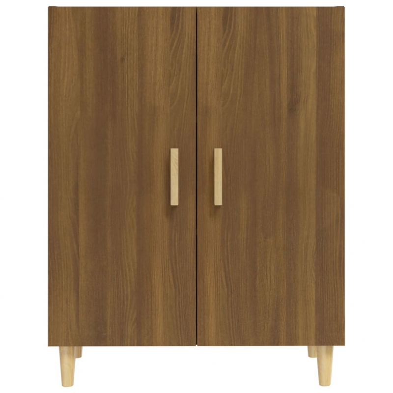 Sideboard Braun Eichen-Optik 70x34x90 cm Holzwerkstoff