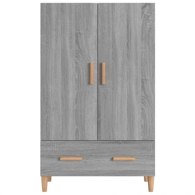 Highboard Grau Sonoma 70x31x115 cm Holzwerkstoff