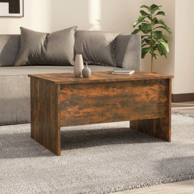 Couchtisch Räuchereiche 80x50x42,5 cm Holzwerkstoff