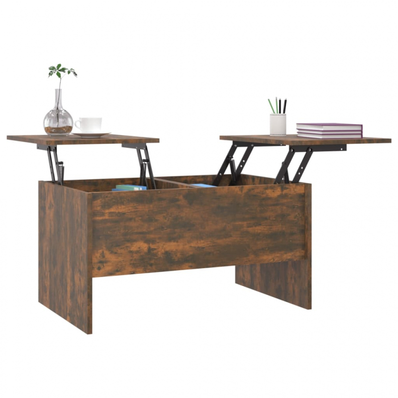 Couchtisch Räuchereiche 80x50x42,5 cm Holzwerkstoff