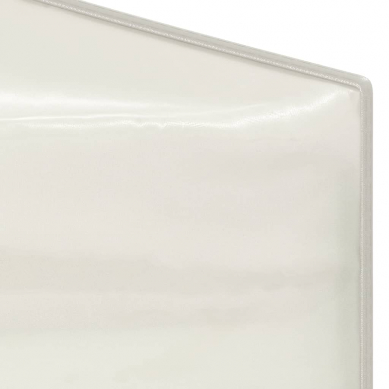 Partyzelt Faltbar mit Seitenwänden Creme 3x6 m