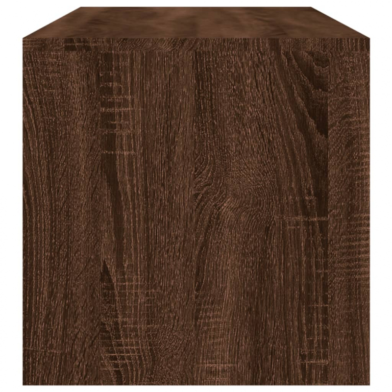 Couchtisch Braun Eichen-Optik 100x40x40 cm Holzwerkstoff