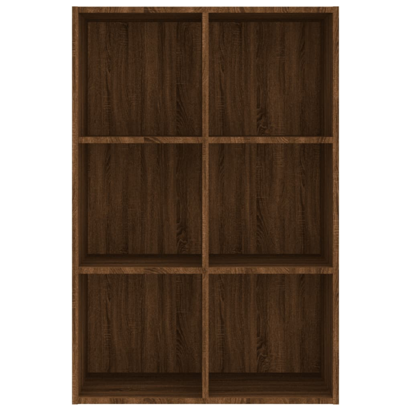 Bücherregal/Sideboard Braun Eichen-Optik 66x30x98 cm