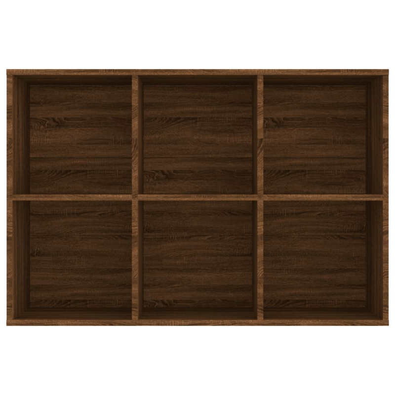 Bücherregal/Sideboard Braun Eichen-Optik 66x30x98 cm