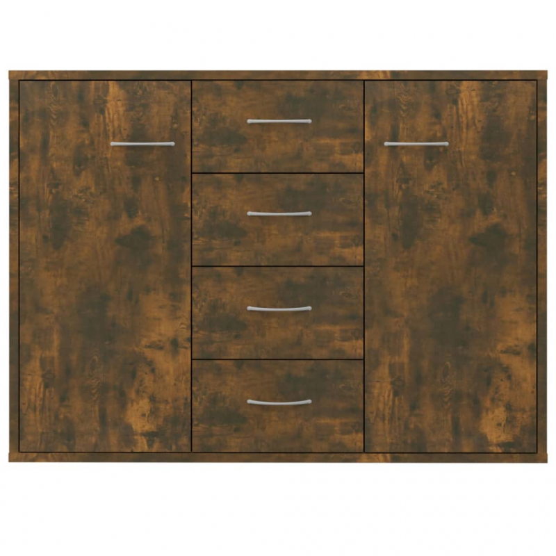 Sideboard Räuchereiche 88x30x65 cm Holzwerkstoff